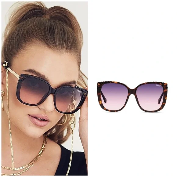 セレブ愛用 Quay Australia サングラス EVER AFTER QUAY Women's Ever After 54mm Square Sunglasses | Dillard's